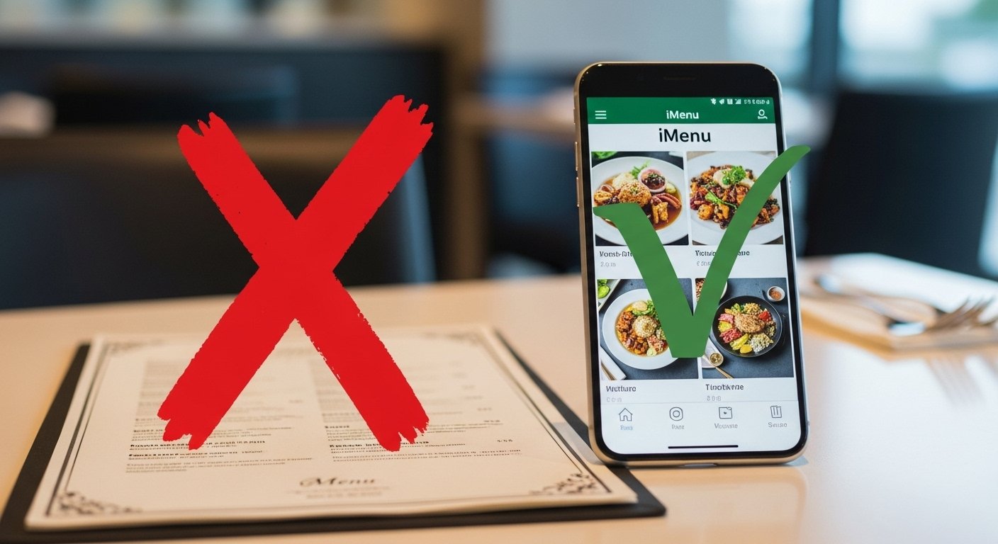 Baskı Derdi Bitti! QR Kod Menü ile Tüm Menü Kontrolü Sizin Elinizde